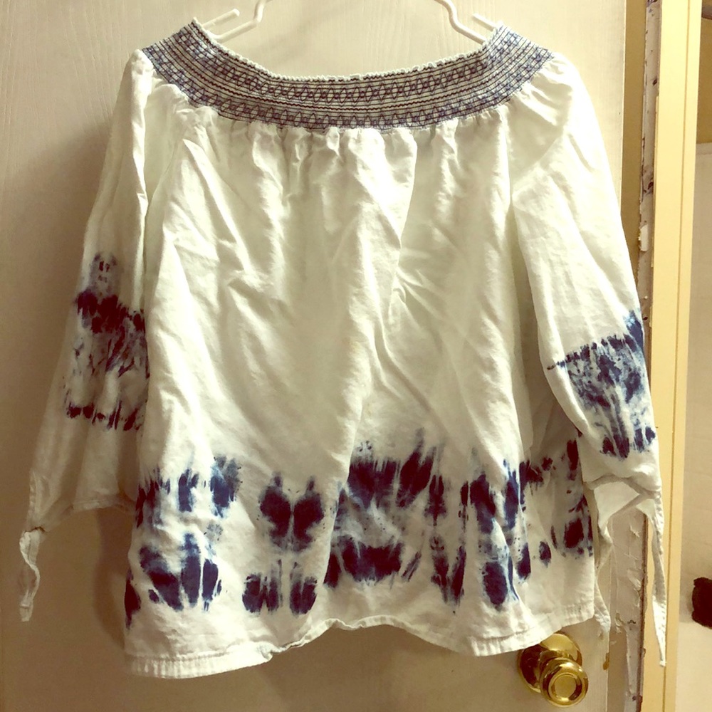 Vintage America off the shoulder top